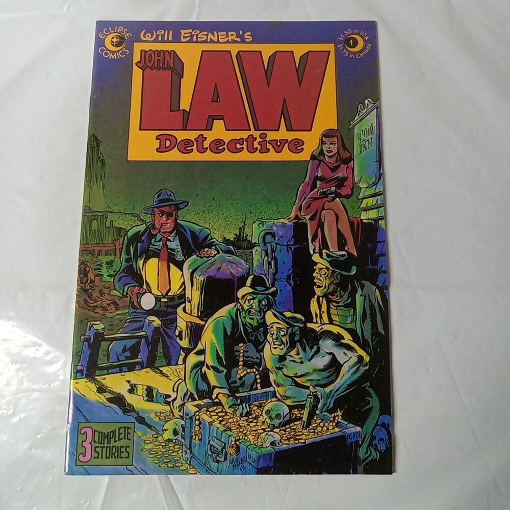 John Law Detective #1 (Eclipse Comics April 1983)